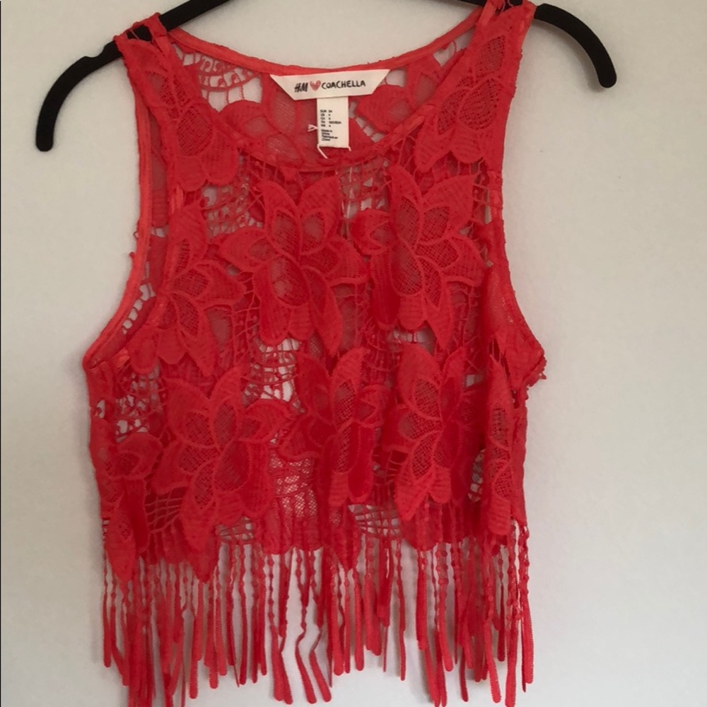 H&M Lace Crop top